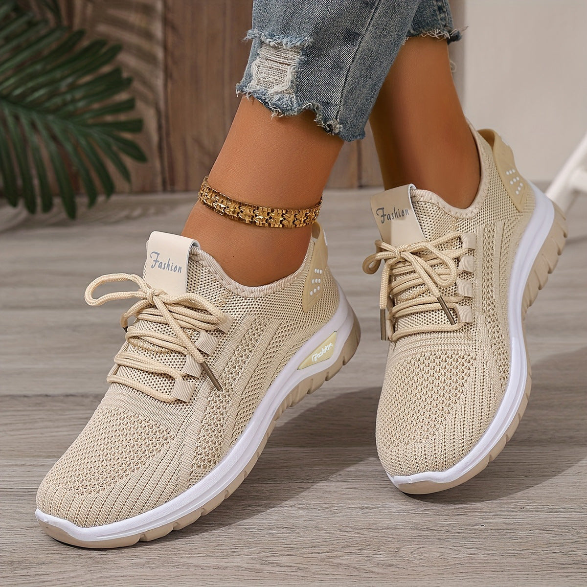 Baskets en maille tissée pour femmes Flying Woven
