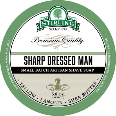 Collection de rasage Sharp Dressed Man de Stirling Soap Co.