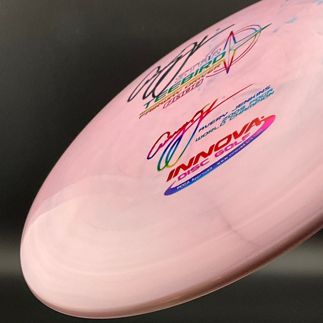 Avery Jenkins Signed Star Teebird - 2009 World Champion Edition