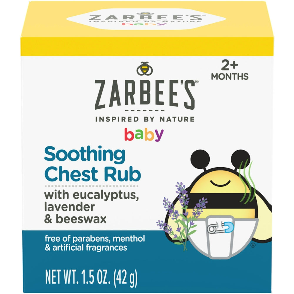 Bálsamo Calmante para Bebés Zarbee - 1.5 Oz