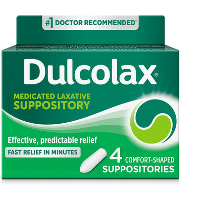 Supositorios Laxantes Dulcolax de Forma Confort - 10 Mg