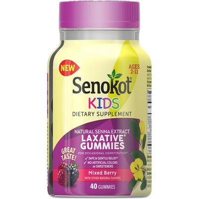 Gommes laxatives Senokot-S – Saveur fruits rouges mélangés