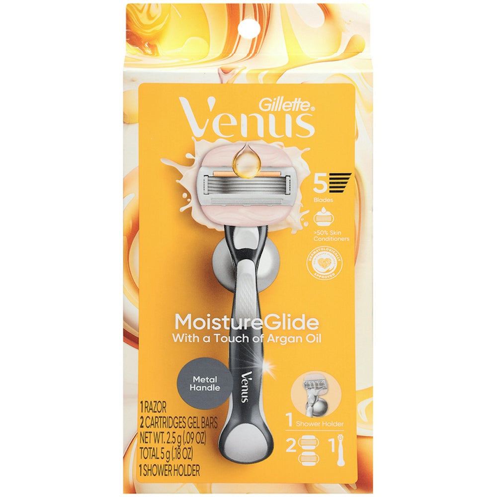 Gillette Venus Moisture Glide Razor con Aceite de Argán