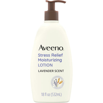 Lotion hydratante apaisante Aveeno à la lavande, 18 Fl Oz