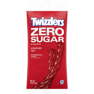 Twizzlers Sugar Free Strawberry Twists - 5 oz (Pack of 12)