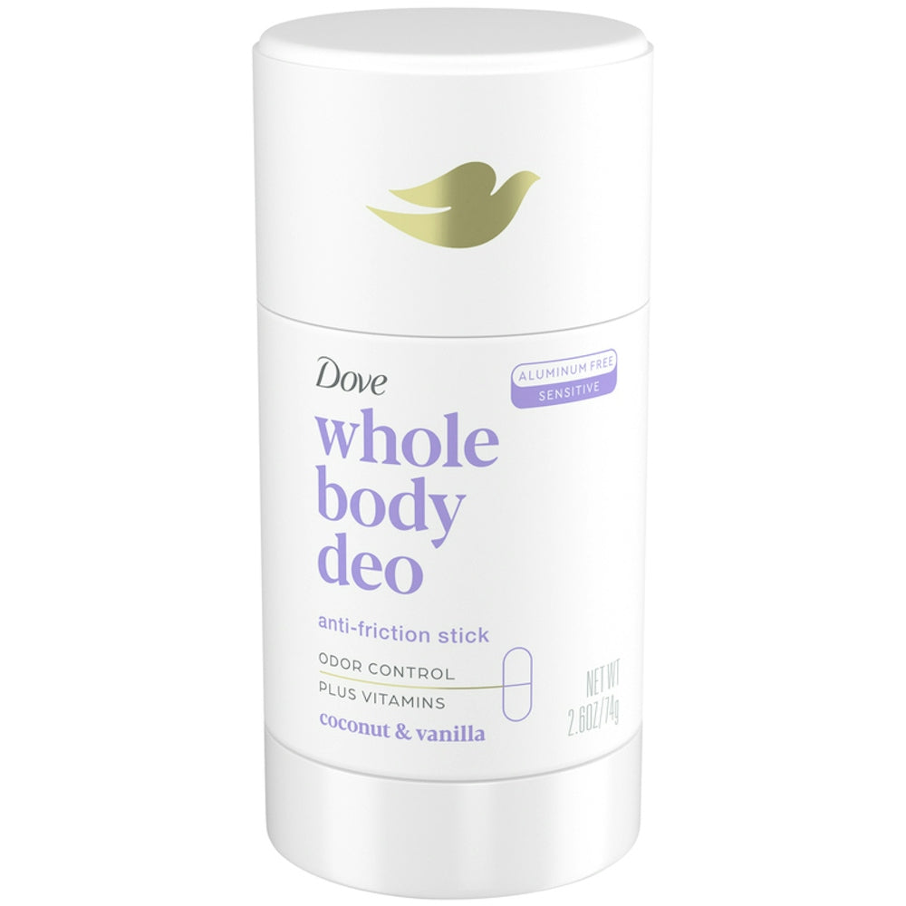 Déodorant corporel en stick Dove Beauty Coco & Vanille - 2,6 oz