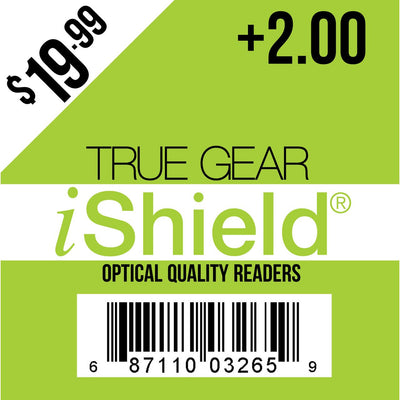 True Gear iShield +2.00 Reader Assortment - Premium Reading Glasses