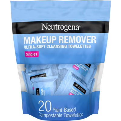 Neutrogena Makeup Remover Wipes - Individually Wrapped for On-the-Go