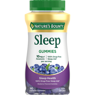 Soutien au sommeil de Nature's Bounty - 10 mg saveur myrtille