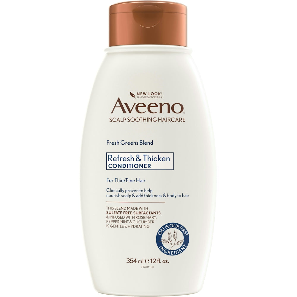 Aveeno Fresh Greens Blend Conditioner, 12 Fl Oz