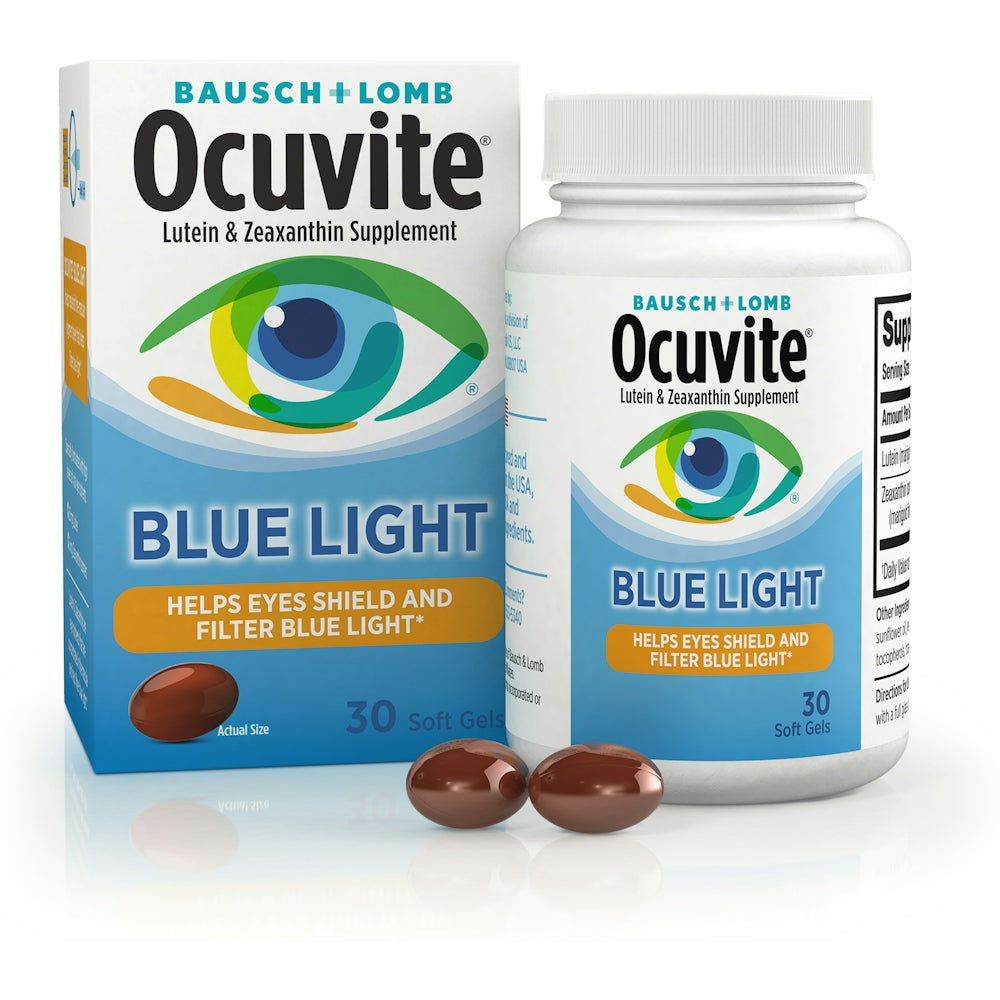 Ocuvite Bausch + Lomb Blue Light Softgels