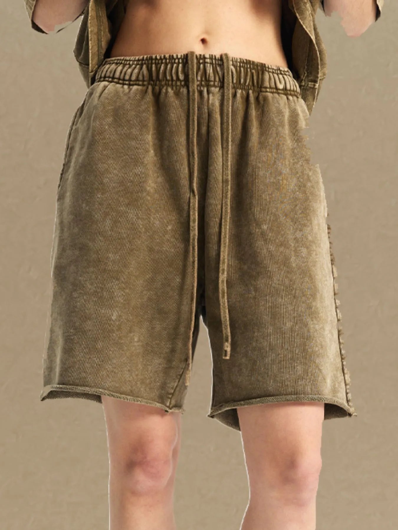 Pantalones Cortos Jogger de Cuerda para Hombre