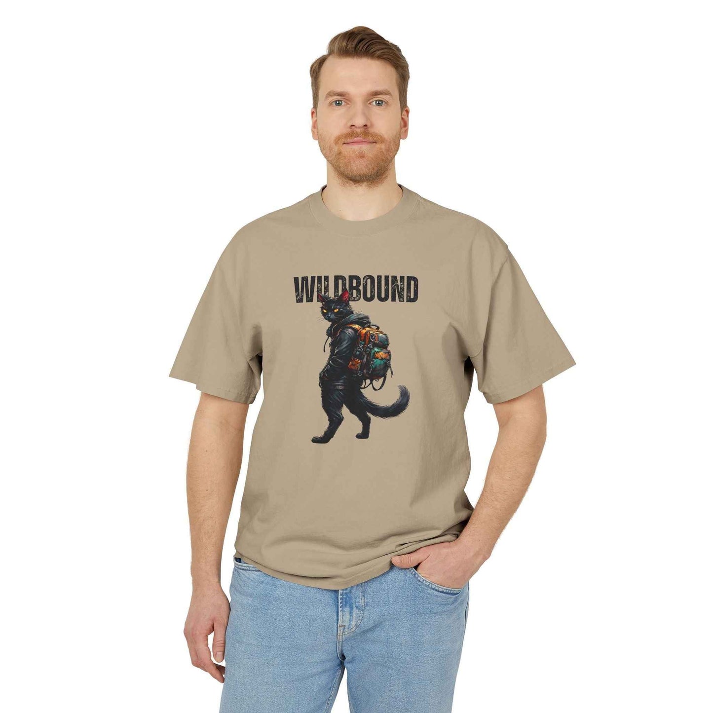Wildbound Backpack Cat Heavyweight Tee