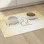 Gilded Feline Cat Food Mat - Elegant Gold Design