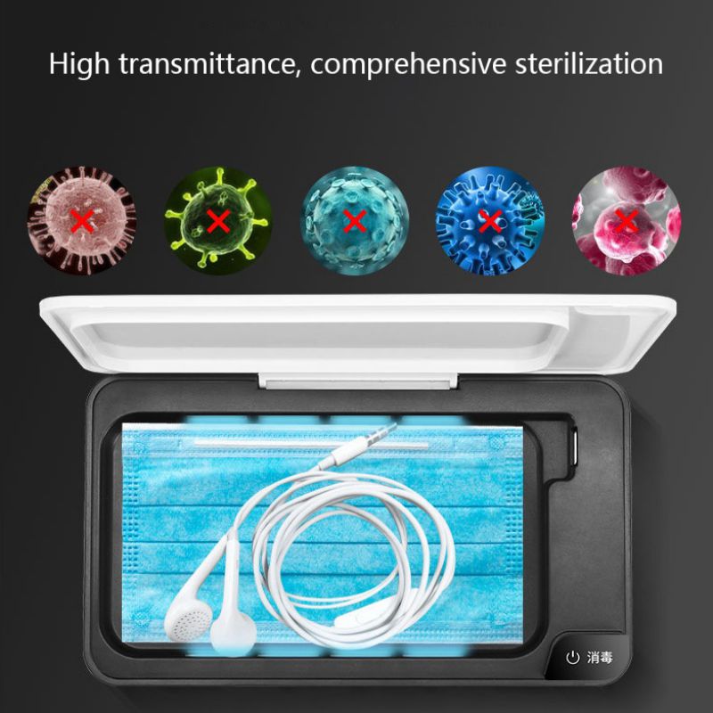 Caja de esterilización UV multifuncional y carga inalámbrica