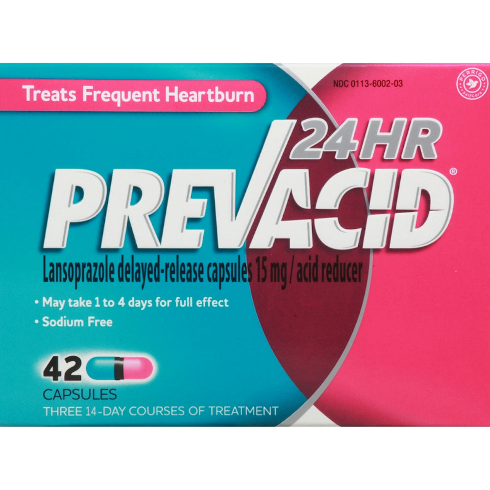 Capsules de réducteur d'acide Lansoprazole Prevacid 24HR