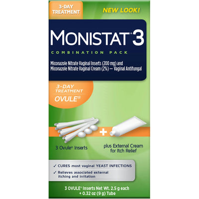 Monistat 3-Day Treatment Combo for Personal Care