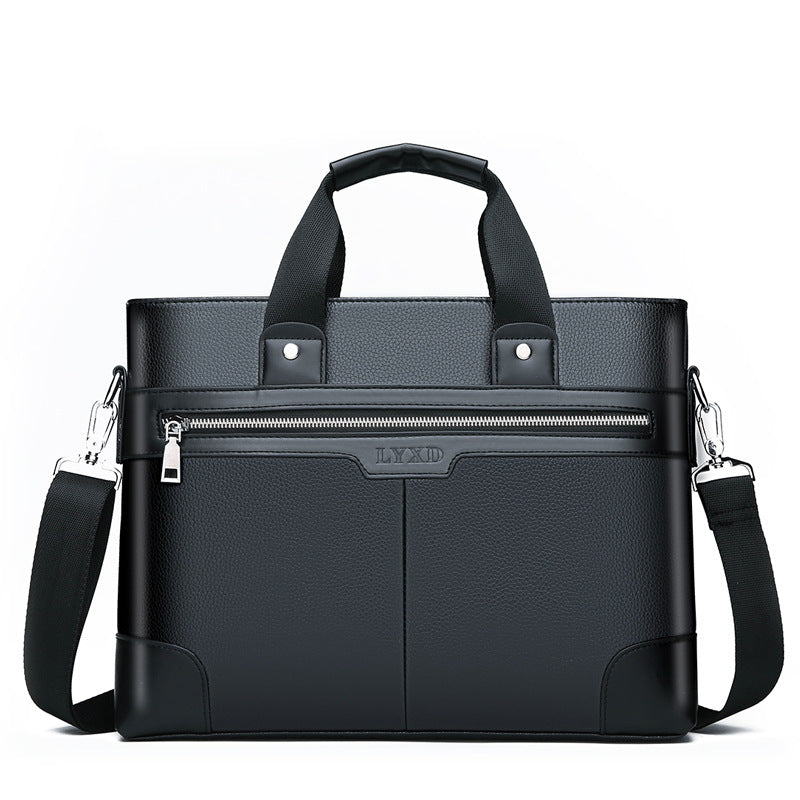 Men's Premium Business Travel Shoulder Briefcase