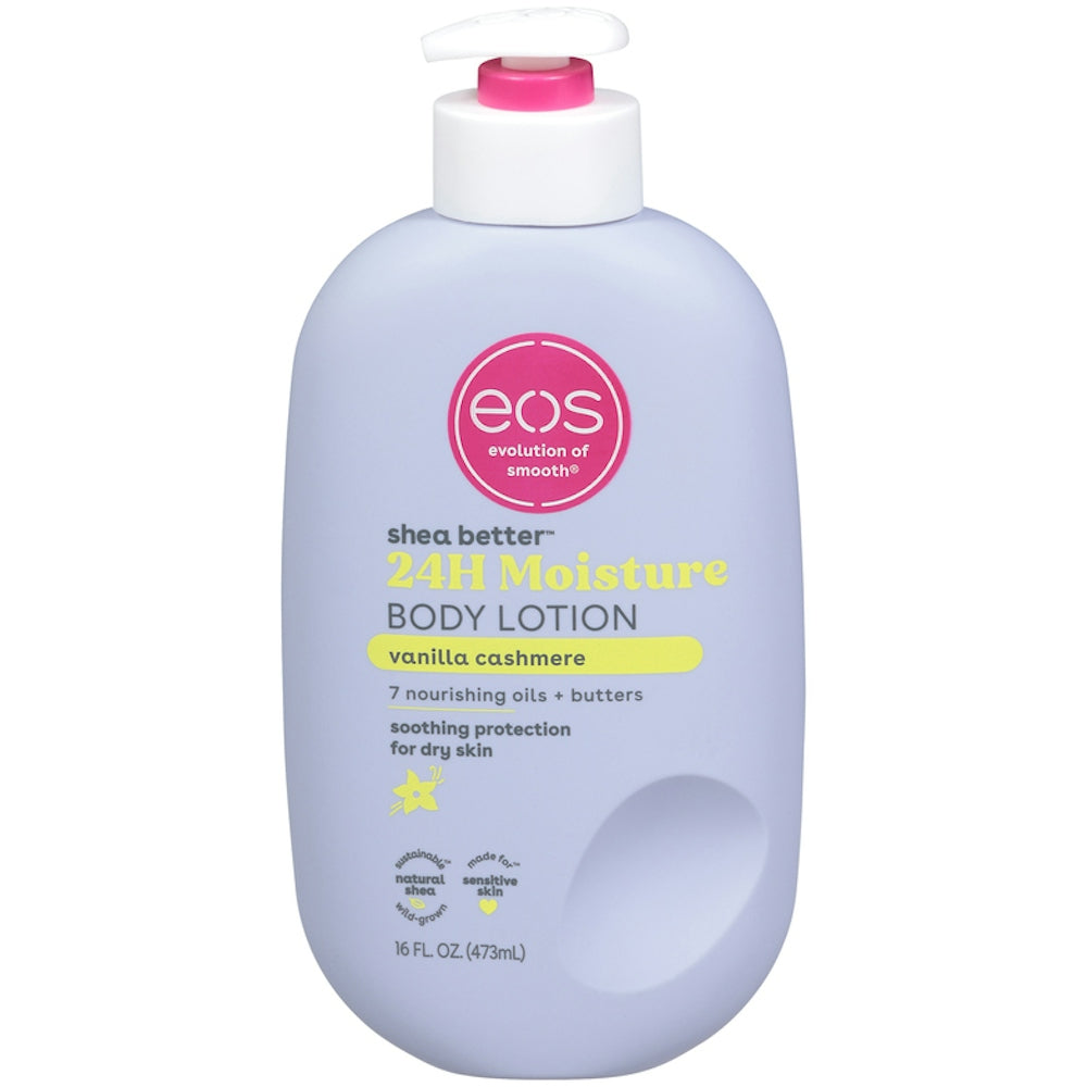 Eos Shea Better Lotion Corporelle 24H - Vanille 16 Oz