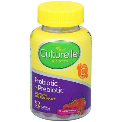 Gommes probiotiques quotidiennes Culturelle pour adultes - Saveur baies mélangées