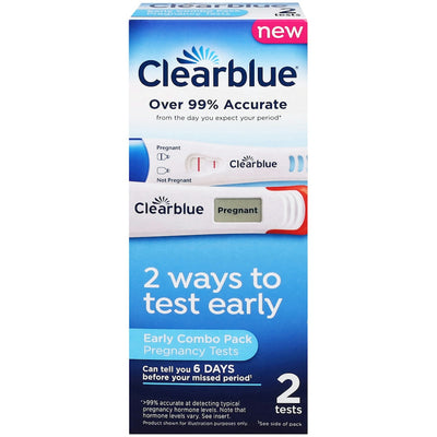 Pack de tests de grossesse Clearblue® détection précoce et numérique