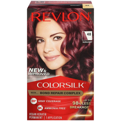 Revlon 48 Burgundy Vegan Keratin Permanent Hair Color