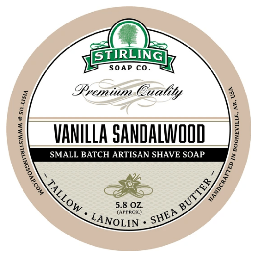 Colección de Afeitado de Sándalo y Vainilla de Stirling Soap Co.