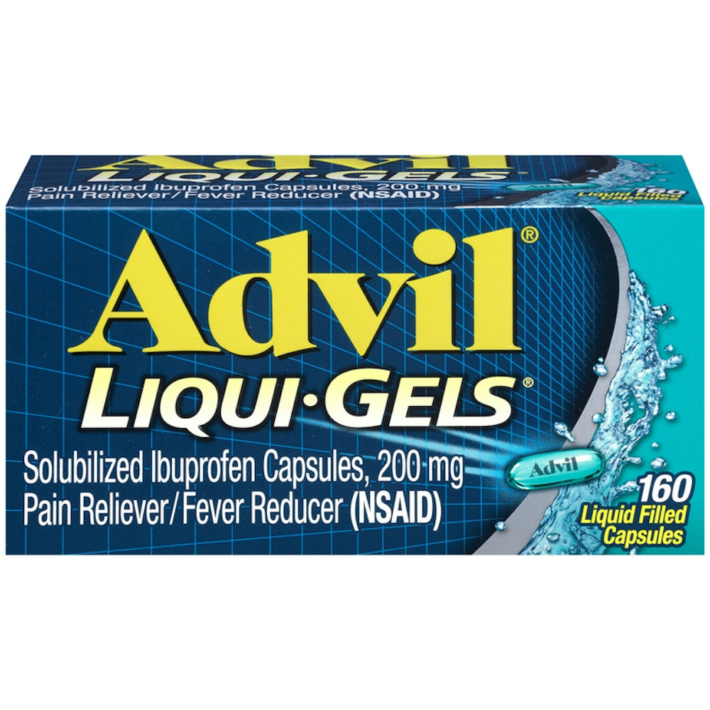 Advil Liqui-Gels Soulagement de la Douleur - Capsules d'Ibuprofène