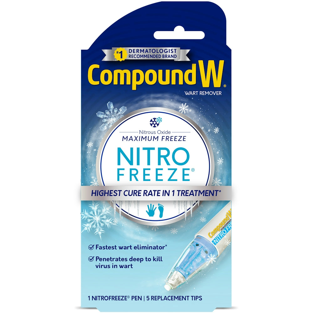 Système d'élimination des verrues Compound W Nitro Freeze