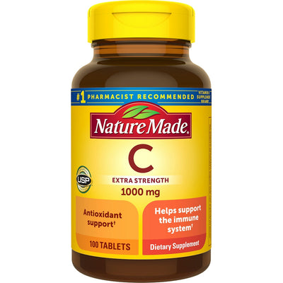 Nature Made Extra Strength Vitamin C 1000 mg Tablets