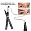Four Head Eyebrow Pencil Liquid Eyebrow Pencil Very Fine Micro Carving Eyebrow Pencil Waterproof And Durable - Korvel