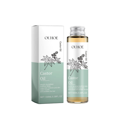 Premium Castor Oil for Skin and Hair Care