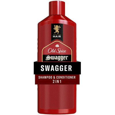 Old Spice Swagger 2-in-1 Shampoo & Conditioner for Men, 13.5 Fl Oz