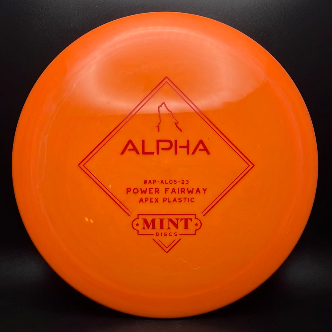 Apex Alpha - 5th Run Disc Golf Driver