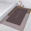 Soft cushion floor mat absorbent foot mat bathroom non-slip quick-drying toilet door carpet bathroom door mat - Korvel