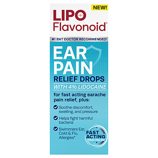 Gouttes auriculaires Lipo-Flavonoïde – 0,5 fl oz