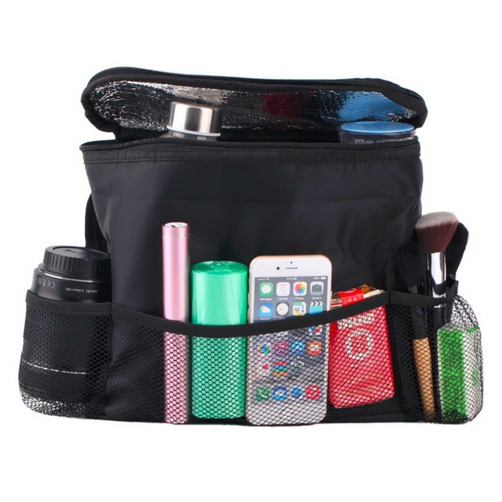 Organisateur de dossier de siège de voiture universel - Solution de rangement multi-poches