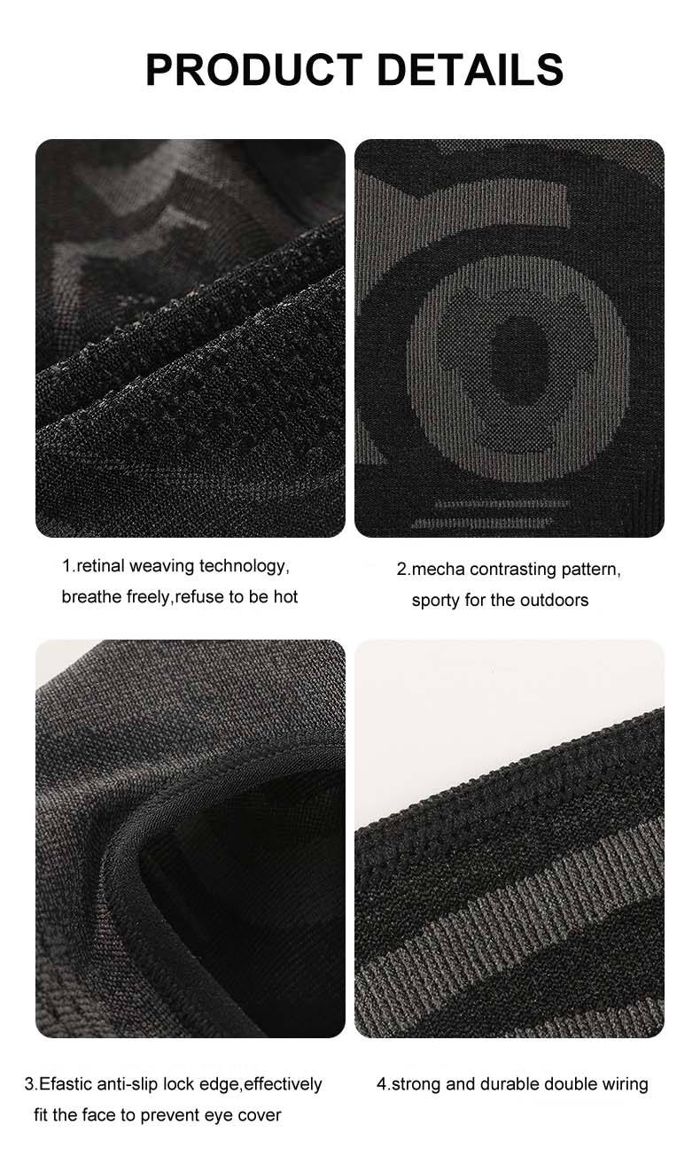 Winter Cycling Warm Scarf For Men And Women Double Layer With Fleece Thickened Cold Mask Windproof Ear Protector Head Cover - Korvel