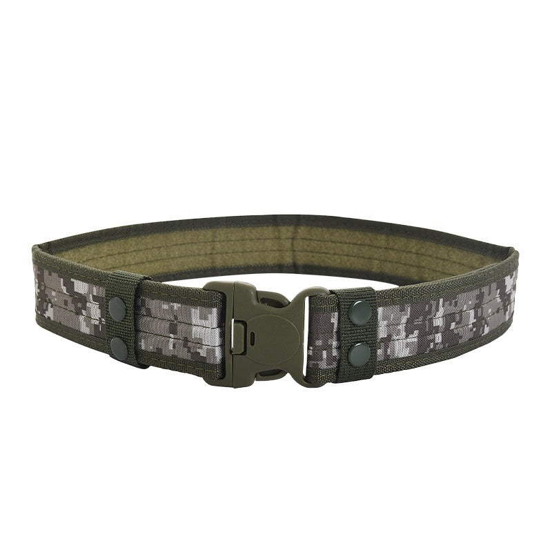 5.0 Oxford Cloth Tactical Belt Velcro Wrapped Outdoor Canvas Belt - Korvel