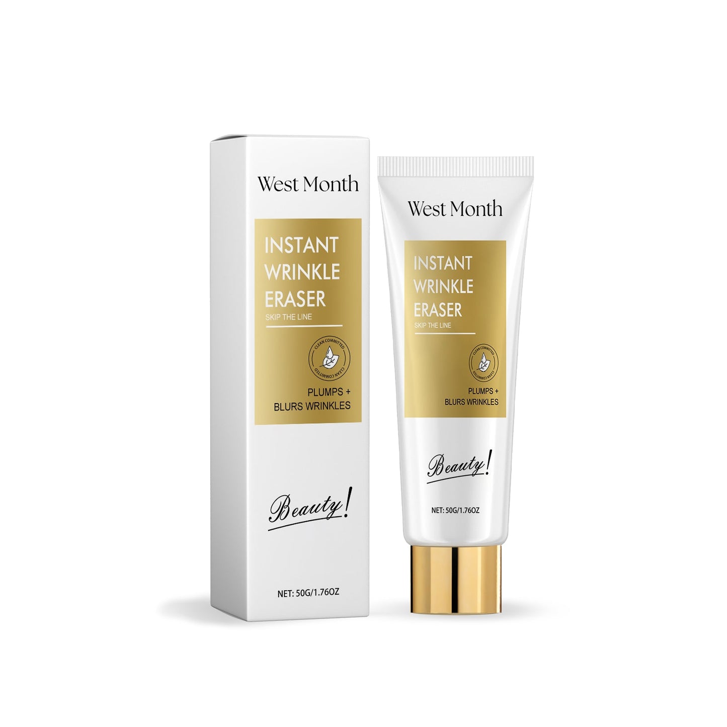 Instant Wrinkle Eraser, Fade Facial Wrinkle Moisturizing Nourishing Firming Haun White Skin - Korvel