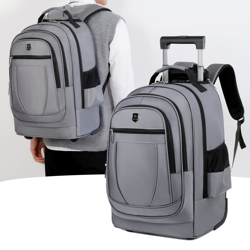 Sac à dos en tissu Oxford grande capacité avec tirette