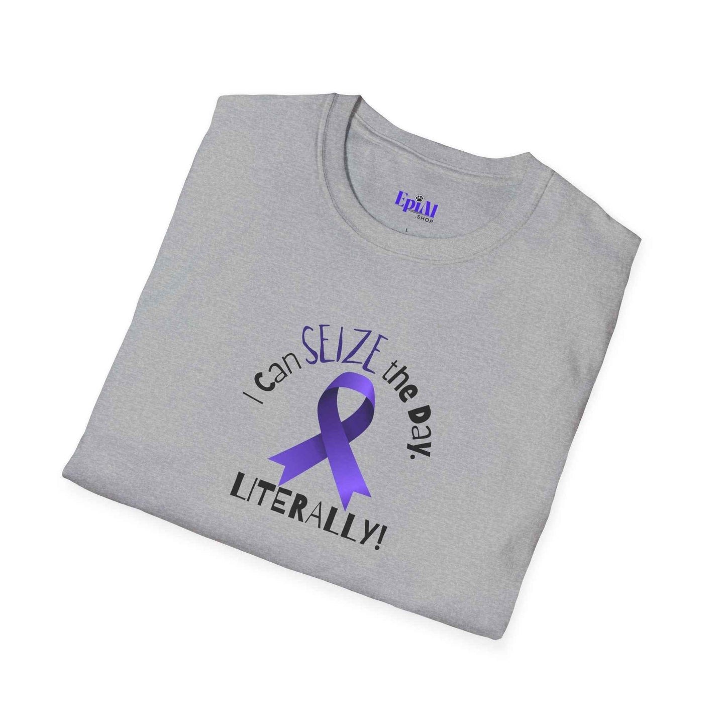 Epilepsy Awareness Pin Button - Seize the Day