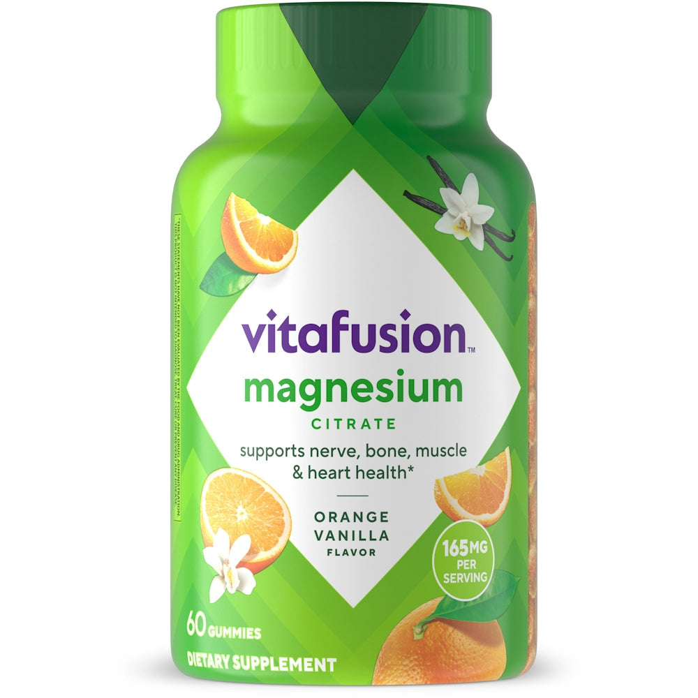Vitafusion Magnesio Gomas Cítricas Tropicales - 60 Contenido