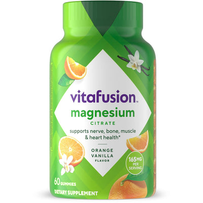 Vitafusion Magnesium Gummies Tropical Citrus - 60 Comptes