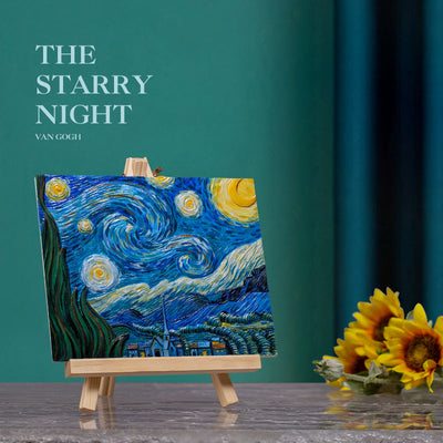 Relief Van Gogh's Starry Night DIY 3D Oil Painting Kit - Korvel