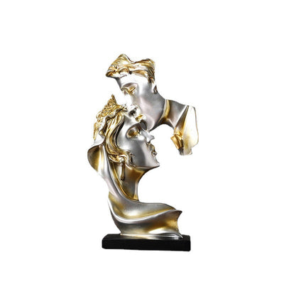 Abstract art couple decoration living room wine cabinet study decoration figure sculpture handicrafts - Korvel