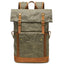 Premium Horse Leather Multifunctional Hiking Backpack