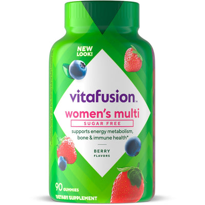Vitafusion Femmes Gummies Multivitamines Quotidiennes Sans Sucre