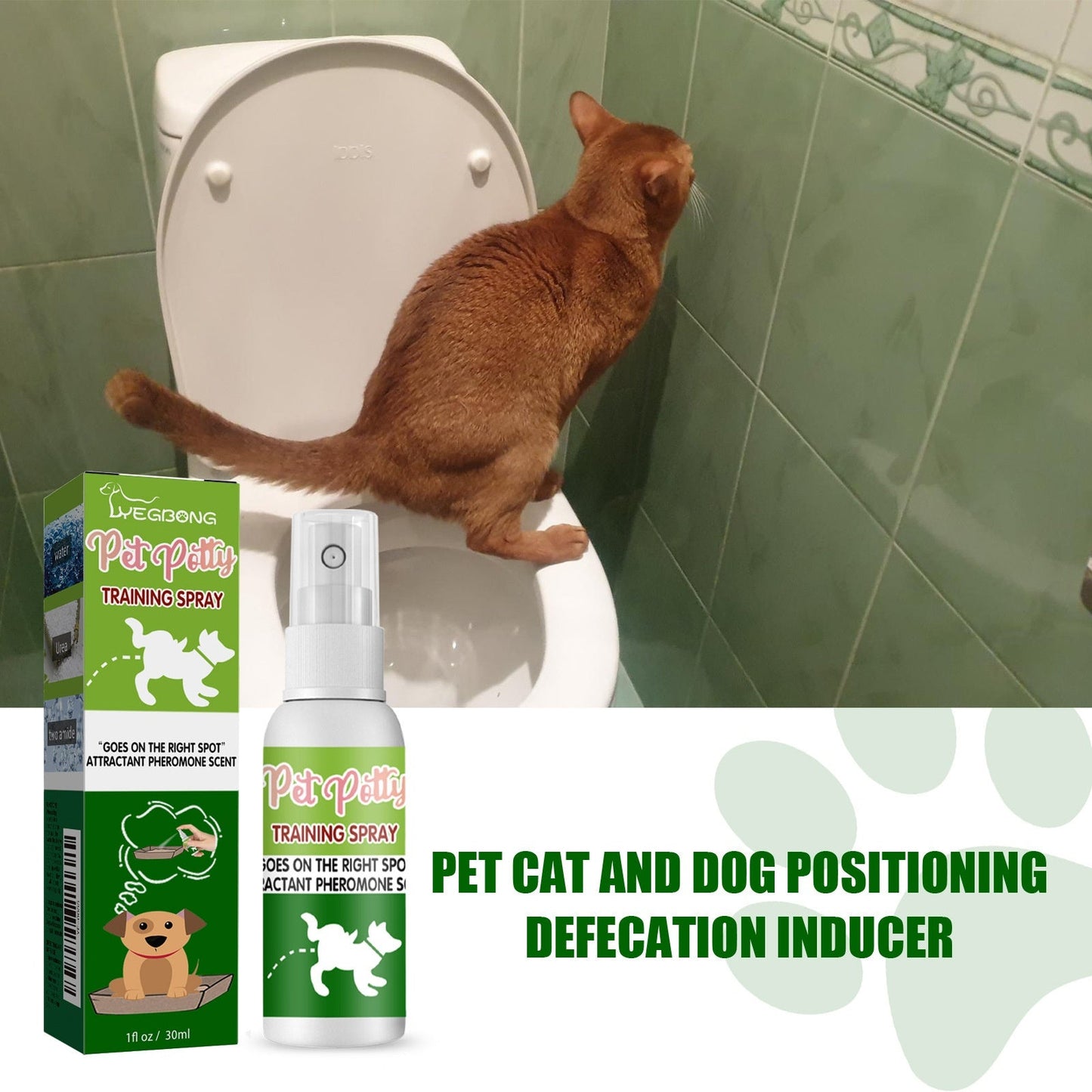 Pet Location Training Agent for Waste Positioning