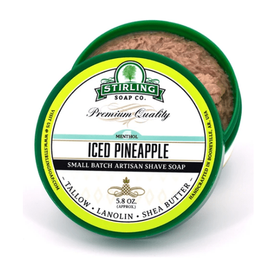 Collection de rasage Iced Pineapple de Stirling Soap Co.